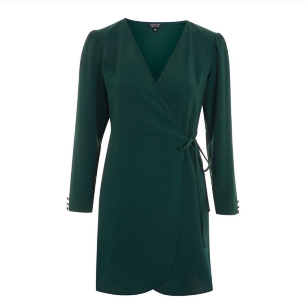 Crepe Wrap Dress 💕
